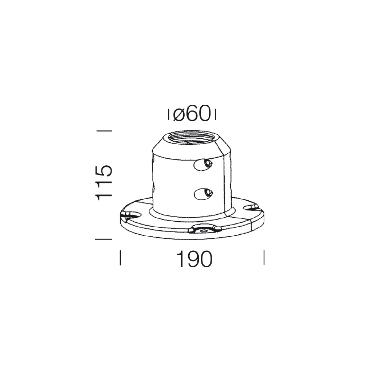 BASE PER ACC.5 50 NERO product photo Photo 01 3XL