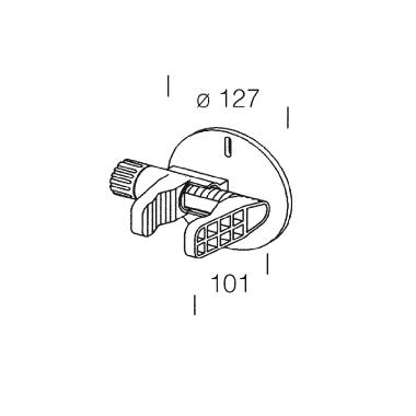 MORSETTO 118 NERO product photo Photo 01 3XL
