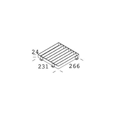 SCHERMO LAMELLARE LITIO 51 NERO product photo Photo 01 3XL