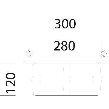 CASSETTA EM SATURNO 1175 CNL-E NERO product photo Photo 01 3XL