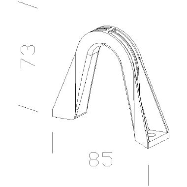 ATTACCO A SOSPENSIONE 329 GREY9007 product photo Photo 01 3XL