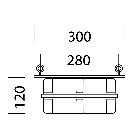 CASSETTA EMERGENZA ACC.1175 CNL-E NERO product photo