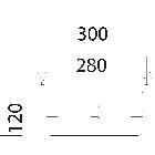 CASSETTA EM SATURNO 1175 CNL-E NERO product photo
