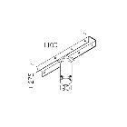 STAFFA PALO PER CROMO 60 ZINCATO product photo