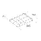 GABBIA PROTEZIONE RODIO LED 350 NERO product photo