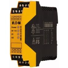 Relè di sicurezza arresto d'emergenza/porta di sicurezza, 24VDC/AC, 3 circuito di abilitazione product photo