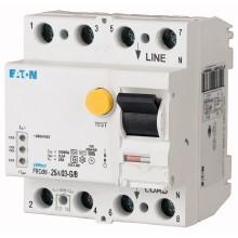 Interruttore differenziale digitale sensibile a correnti onnipolari AC/DC, 25A, 4p, 300mA, tipo g/b product photo