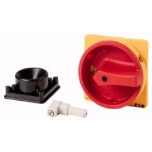 Leva, rossa/gialla, bloccabile a chiave, per asse metallico, per lucchetto, Per P3 product photo