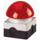 Pulsante a palmo e a pedale, 1NA+1NC, fungo rosso, in custodia product photo Photo 01 2XS