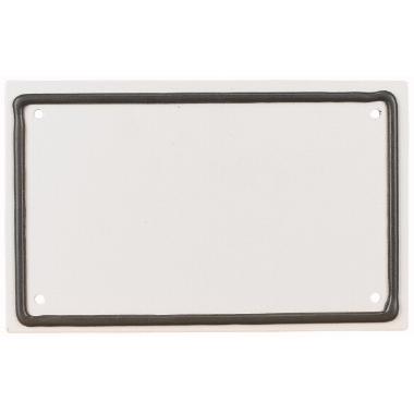 Piastra flangiata, IP66, metallo, cieca product photo Photo 01 3XL