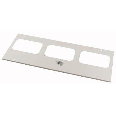 Piastra di copertura, flangia ip55, per LxP=850x400mm, grigio product photo Photo 01 3XL