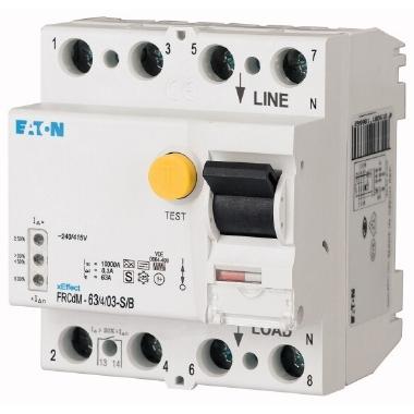 Interruttore differenziale digitale sensibile a correnti onnipolari AC/DC, 63A, 4p, 300mA, tipo s/b product photo Photo 01 3XL