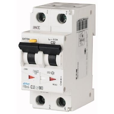 Interruttore magnetotermico differenziale, 25 A, 30 mA, caratteristica di intervento interruttore magnetotermico: C, 2p, caratteristica di sgancio dif product photo Photo 01 3XL