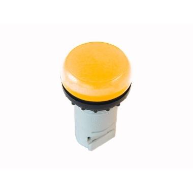 Indicatore luminoso, RMQ-Titan, piatto, Senza elemento luminoso, per lampade a incadescenza e al neon e LED fino a 2,4 W, Con portalampada BA 9s, gial product photo Photo 01 3XL