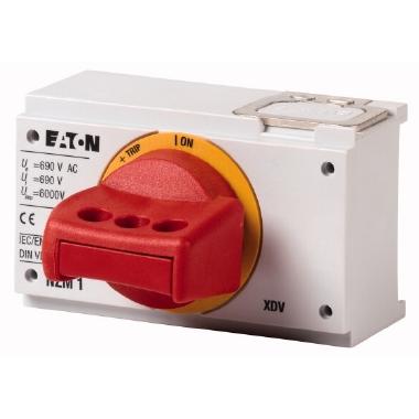 Maniglia rotativa, rossa-gialla, lucchettabile, grandezza 2 product photo Photo 01 3XL