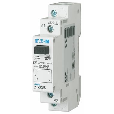 Contattore d'installazione, 24VDC, 1NA, 20A, 1unità passo product photo Photo 01 3XL