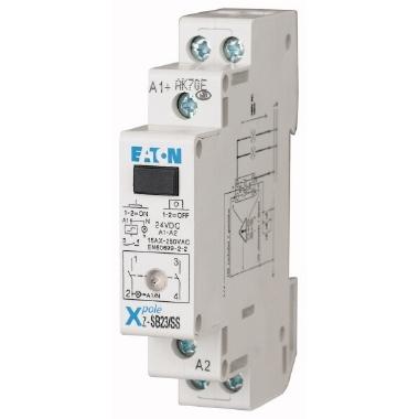 Relè passo-passo + LED, 24DC, 2NO, 16A, 50Hz, 1UP product photo Photo 01 3XL