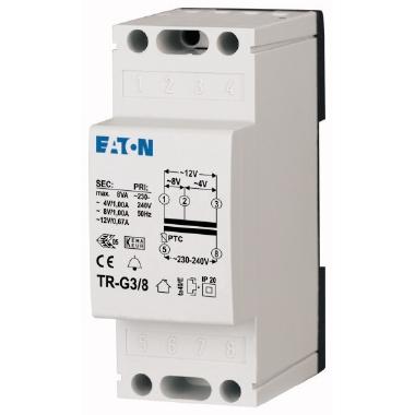 Trasformatore 230V, 4/8/12V, 1/1/0, 67A, 2unit&agrave; passo product photo Photo 01 3XL