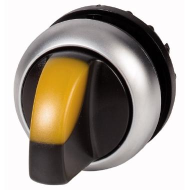 Selettore, 2 posizioni, illuminato, giallo product photo Photo 01 3XL