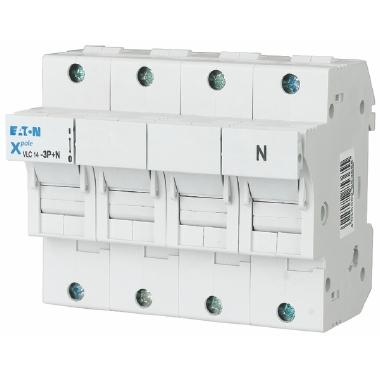 VLC14-3P+N PORTAFUSIBILE 14X51 50A 3POLI+N product photo Photo 01 3XL