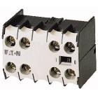 Modulo contatti ausiliari, A 4 poli, 4 contatto NA, Fissaggio frontale, Morsetti a vite, DILE(E)M, DILER product photo