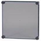 Calotta, grigio fumo trasparente, HxLxP=375x375x25mm product photo