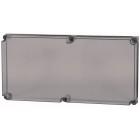 Calotta, grigio fumo trasparente, HxLxP=750x375x100mm product photo