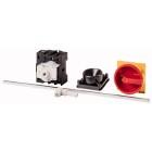 Interruttori generali, 3 poli + N, 25 A, Funzione di arresto d'emergenza, lucchettabile in posizione 0, a comando rinviato, con asse metallico 400 mm product photo