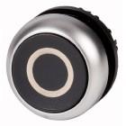 Pulsante, piatto, nero 0, ad impulso product photo