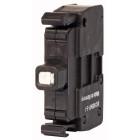 Elemento luminoso, LED, azzurro, fissaggio frontale, 12-30VAC/DC, connessione a molla product photo