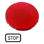 Capsula, piatta rossa, STOP product photo