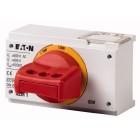 Maniglia rotativa, rossa-gialla, lucchettabile, grandezza 1 product photo