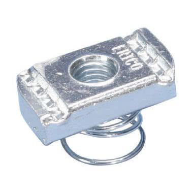 Strut Nut Spring. Chan.TypeC. Steel. HD. M8 Rod product photo Photo 01 3XL