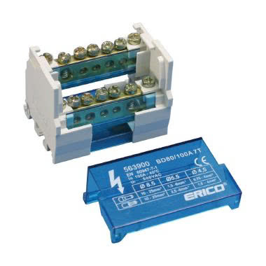 Ripartitore Bipolare 80/100 A  6 Uscite product photo Photo 01 3XL