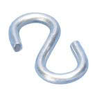 S Hook.  Steel.  EG.  4 mm dia product photo