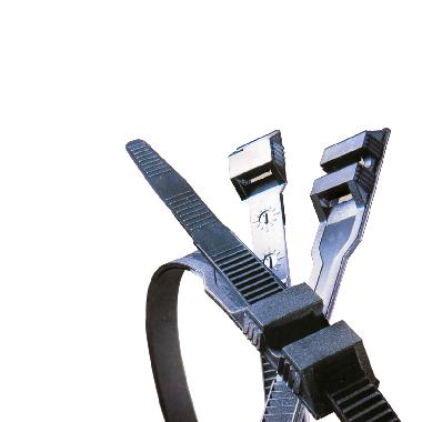 Collari di fissaggio in nylon Neri diametro di legatura 6-78 mm product photo Photo 01 3XL