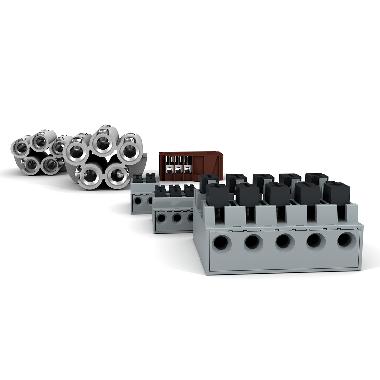 Ginto IP68 in linea ad isolamento in gel per cavi pentapolare 4-16 mm2 morsettiera inclusa product photo Photo 06 3XL