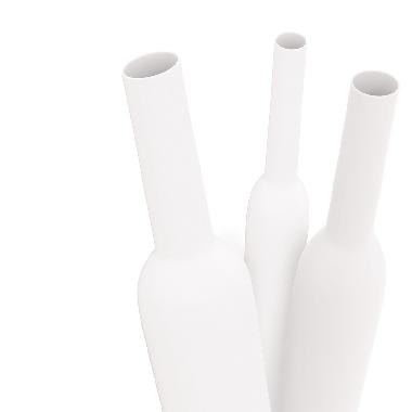 Guaina termorestringente bianca 2:1 in barre 1m a basso spessore per diametro cavo 2,9-4,3mm product photo Photo 01 3XL