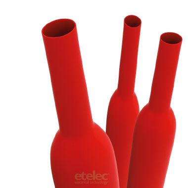 Guaina termorestringente rossa in bobina 2:1 a basso spessore per diametro cavo 15,2-22,9mm (Conf. da 30 Mt.) product photo Photo 01 3XL