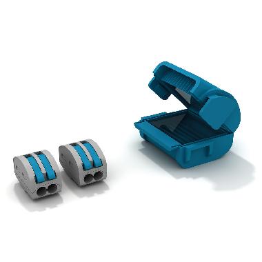 Dispositivo di connessione IPX8 ad isolamento in gel con 2 connettori a leve SBOX a 2 vie product photo Photo 01 3XL