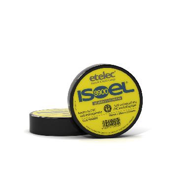 Nastro adesivo isolante in PVC certificato IMQ 15 mm x 10 m x 0,15 mm - Nero product photo Photo 02 3XL