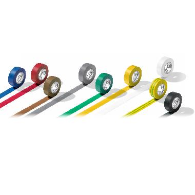 Nastro adesivo isolante in PVC ad uso professionale 15 mm x 10 m x 0,15 mm - Nero product photo Photo 03 3XL