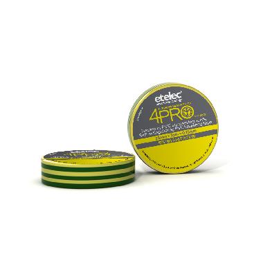 Nastro adesivo isolante in PVC ad uso professionale 19 mm x 25 m x 0,15 mm - Verde product photo Photo 02 3XL