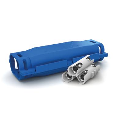 Giunto in linea a isolamento in gel per connessione cavi tripolari 1,5-6mm2 + morsettiera product photo Photo 02 3XL