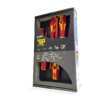 Kit di 6 giraviti professionali certificato GS/VDE con isolamento fino a 1000 V professionali product photo Photo 01 3XL