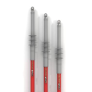 Terminali autorestringenti da esterno per 3 cavi unipolari ad isolamento estruso 25-120 mm2 24 kV product photo Photo 05 3XL