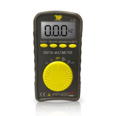 Multimetro digitale tascabile per tensione AC/DC fino a 300 V, prova resistenza e test continuita' product photo Photo 01 3XL