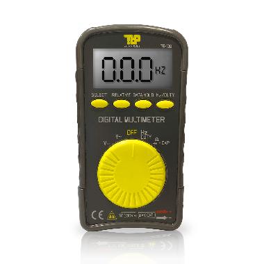 Multimetro digitale tascabile per tensione AC/DC fino a 300 V, prova resistenza e test continuita' product photo Photo 01 3XL