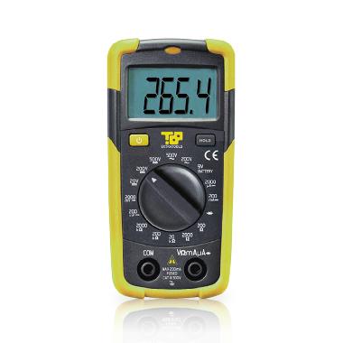 Multimetro digitale portatile per tensione AC/DC fino a 500 V, corrente DC, test continuita' product photo Photo 01 3XL