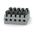 Ginto IP68 in linea ad isolamento in gel per cavi pentapolare 4-16 mm2 morsettiera inclusa product photo